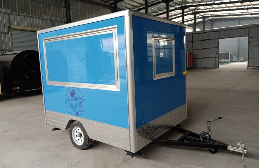 8ft small portable kitchen trailer for sale